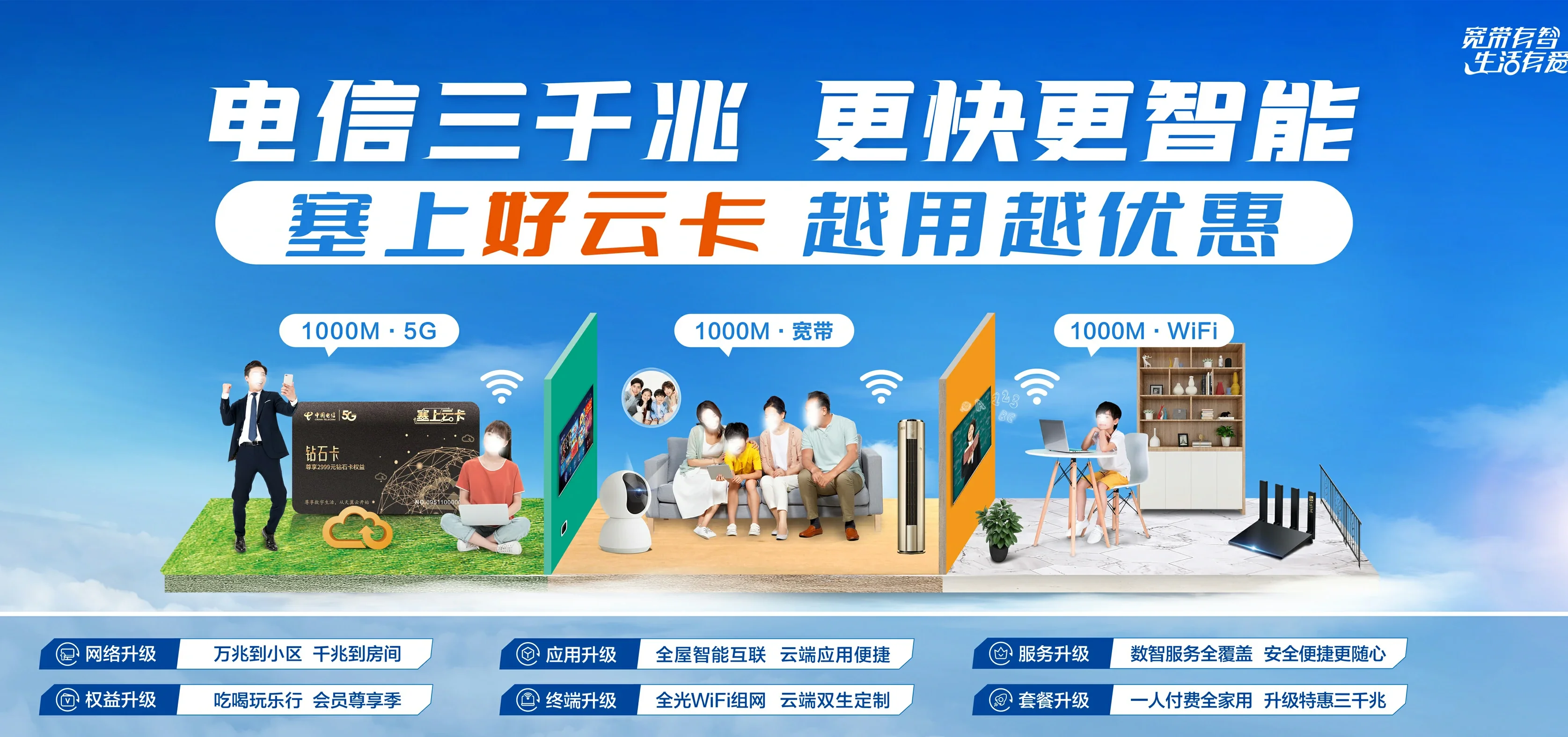 中国电信 济宁高新技术产业开发区电信宽带 宽带套餐